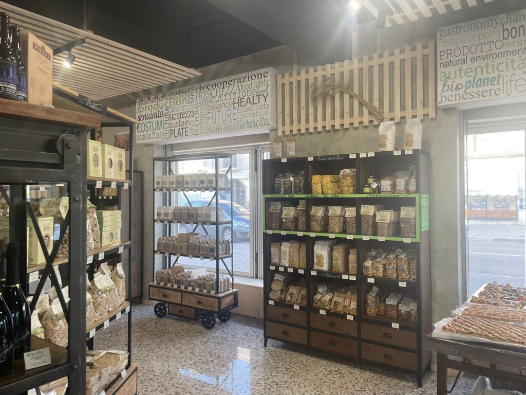 Bottega Contadina Lucana - gli interni